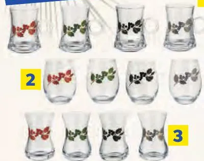 6 verres à eau 550ml