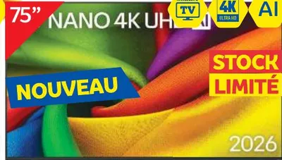 TV LED 75NU830B6LA