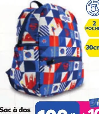 Sac à dos tissu satiné