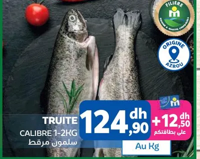 TRUITE / سلمون مرقط