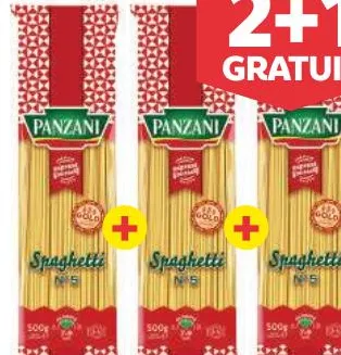 3 paquets de spaghetti Panzani 500g