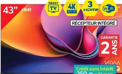 LED 43A6Q 43"