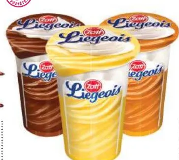 Dessert liégeois Zott 175g