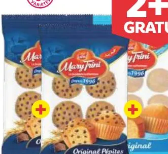 3 paquets de madeleine Mary Trini 300g