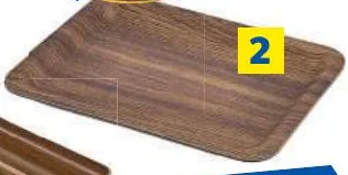 Plateau petit modèle - Gamme Mélamine Effet Bois