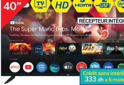 LED G/TV S2T2 T40S25 40"