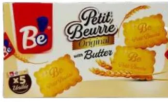 5 biscuits Bé Petit Beurre 60g