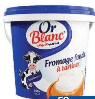 Fromage fondu seau Or Blanc 900g