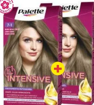2 colorations Palette intense Schwarzkopf
