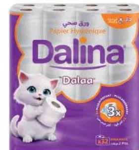 32 rouleaux de papier toilette Dalina