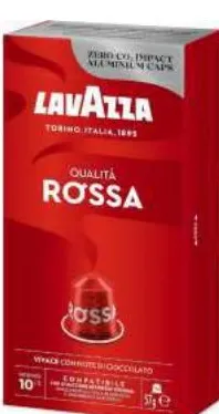 10 capsules de café Lavazza