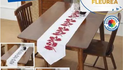 Chemin de table imprimé 33x180cm