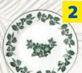 Assiette ronde plate 15,2cm - Gamme Fleuréa