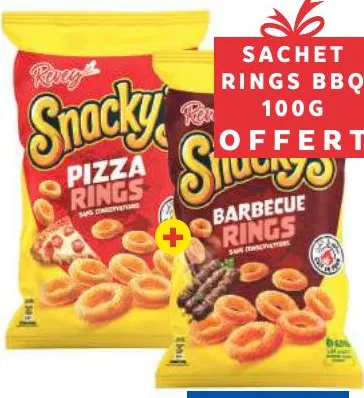 Pizza Rings Snacky's Révey 100g