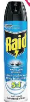 Aérosol sans odeur anti volants Raid 400ml