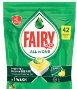 Pastilles lave vaisselle Fairy all in one