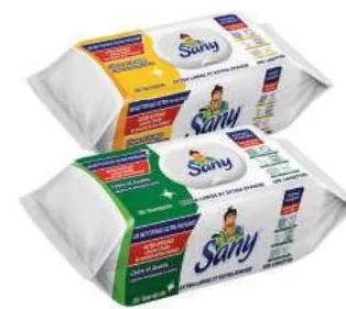 100 lingettes multi usages Sany