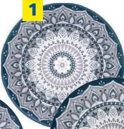 Assiette à soupe 20cm - Gamme Étoile Orientale