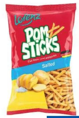 Pomsticks salted Lorenz 85g