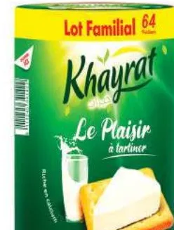 64 portions de préparation fromagère Khayrat