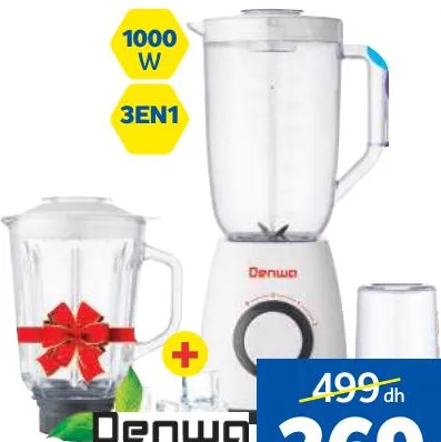 Blender XXL 2 bols + moulin