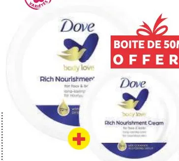 Crème Dove Body Love 150ml