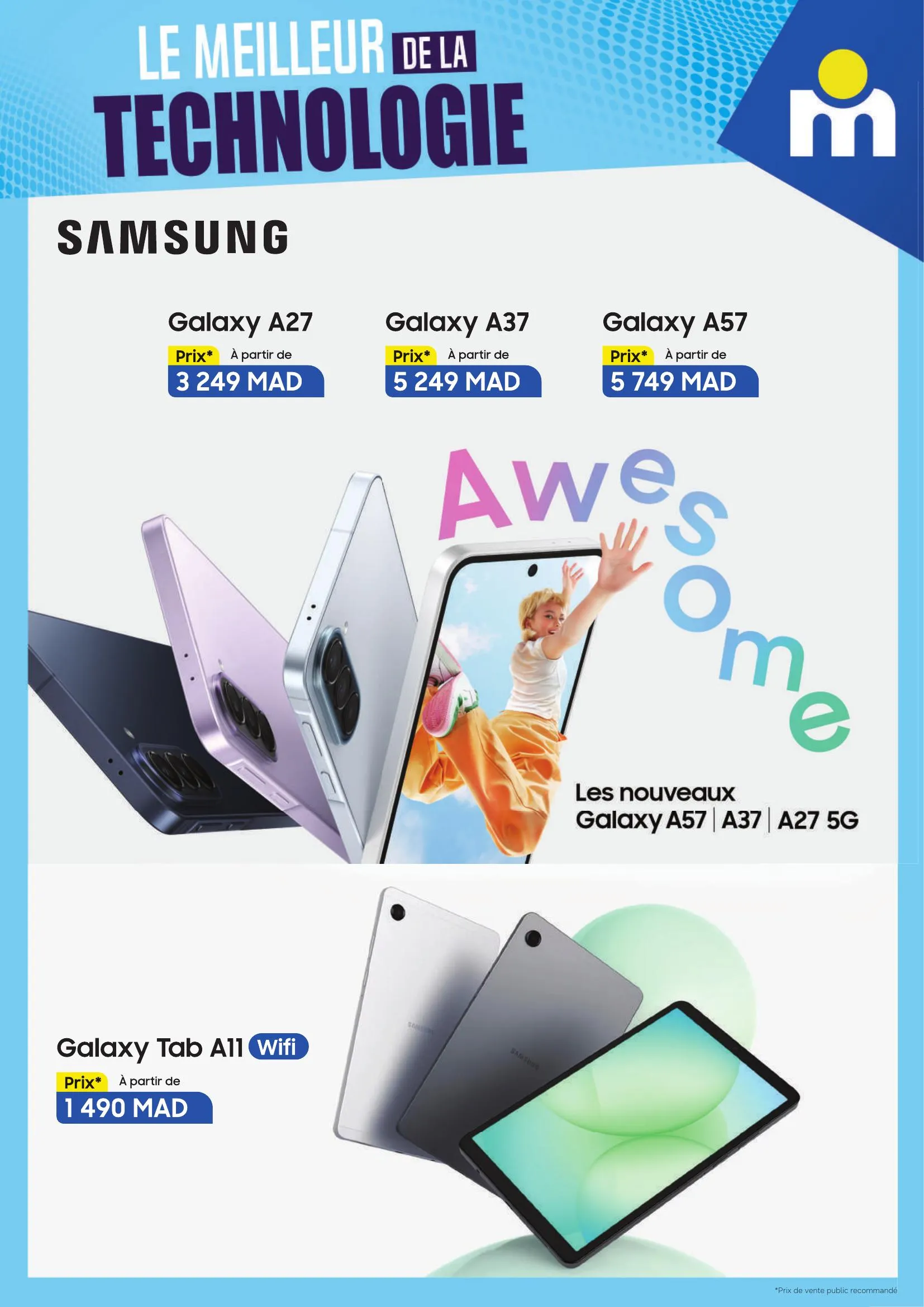 LE MEILLEUR DE LA TECHNOLOGIE - SAMSUNG, catalogue Marjane, page 4.