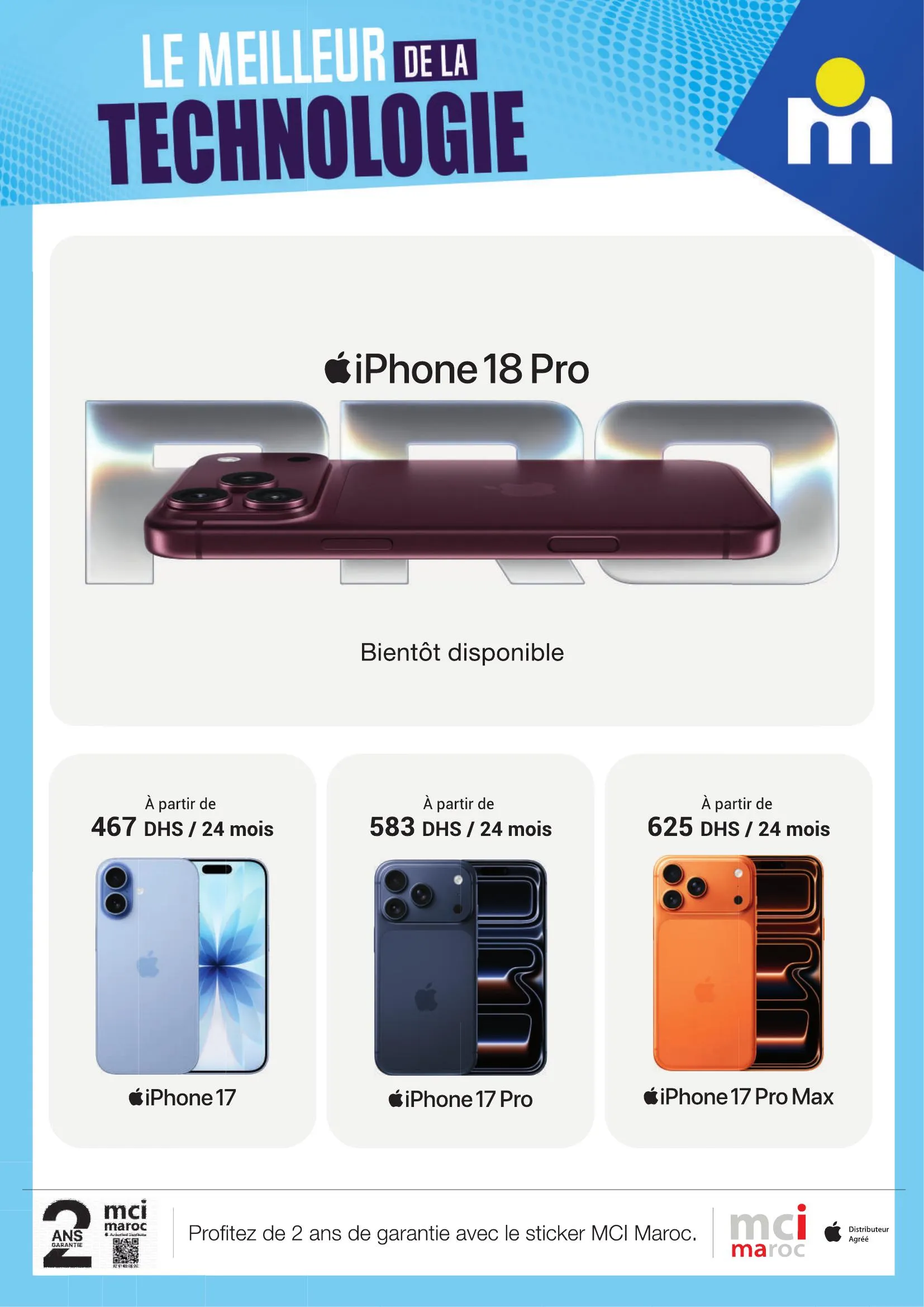 LE MEILLEUR DE LA TECHNOLOGIE, catalogue Marjane, page 5.