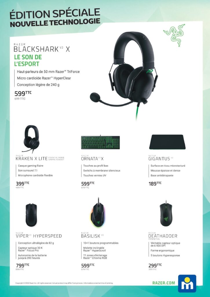 www.CatalogueMarjane.com - Du 12 mars au 12 avril -  Gaming et Accessoires Tech
