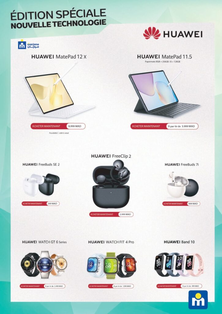 www.CatalogueMarjane.com - Du 12 mars au 12 avril -  Objets Connectés et Gadgets